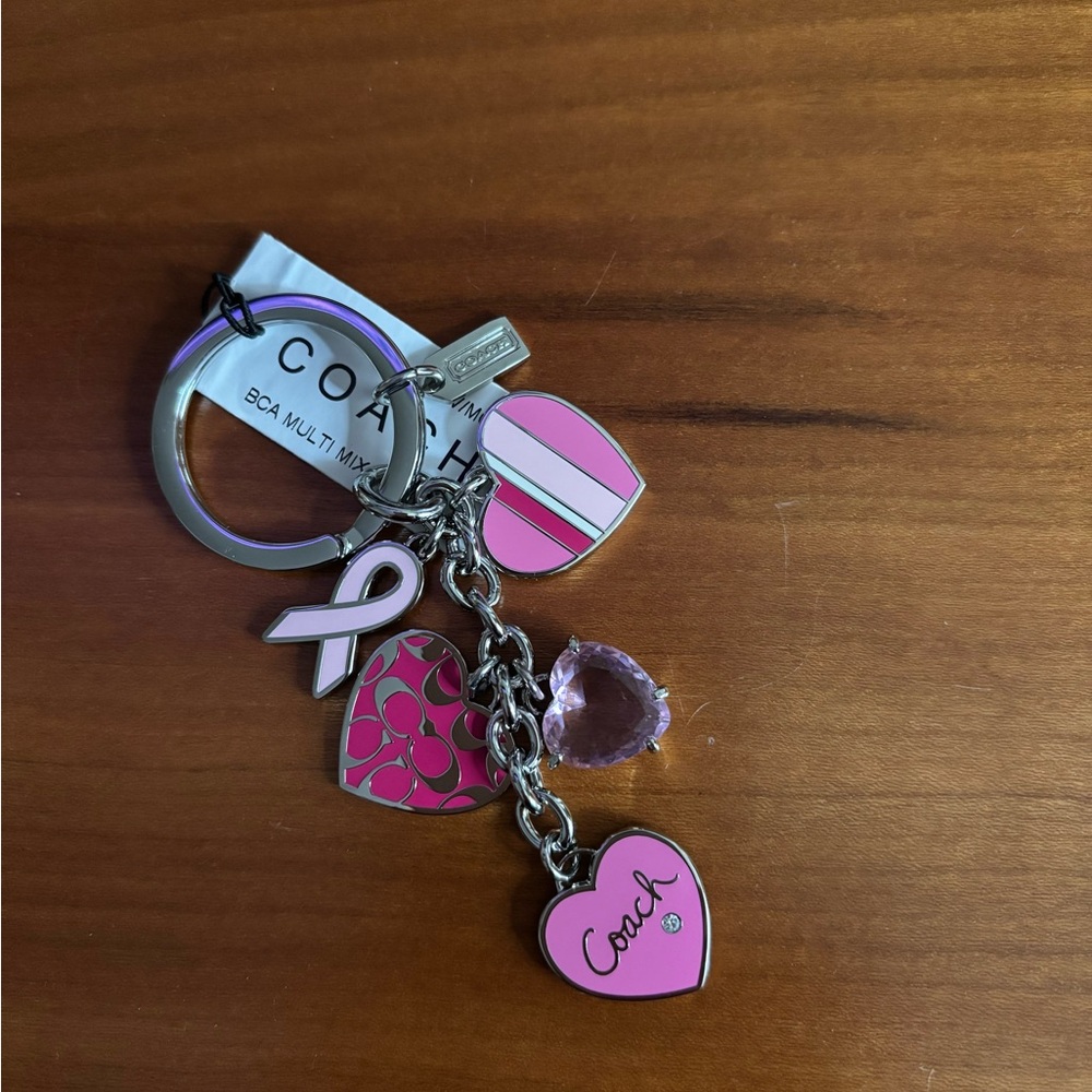Coach Multi Mix Key Fob Charm